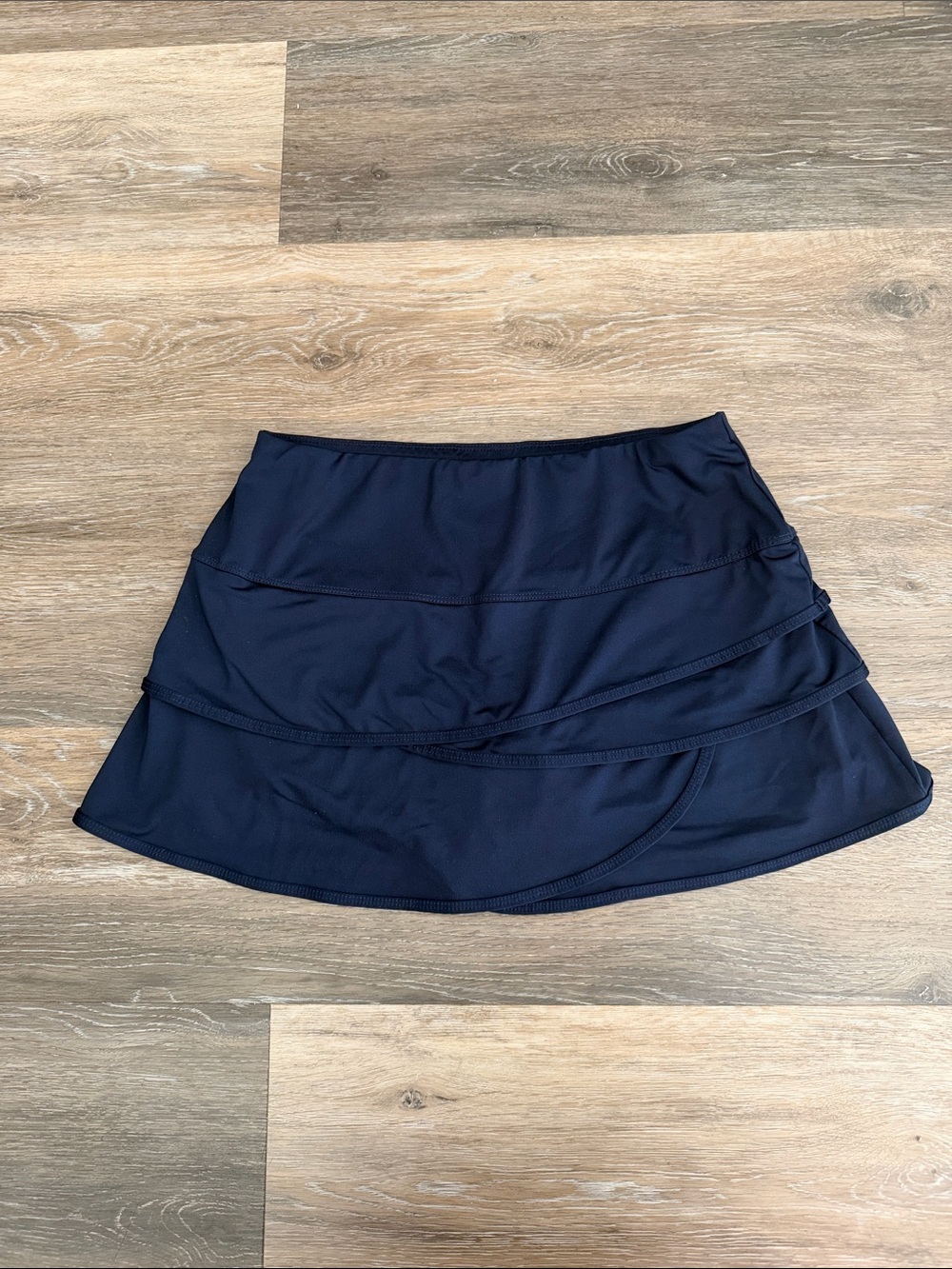 Lucky in Love Navy Layered Tennis Skirt